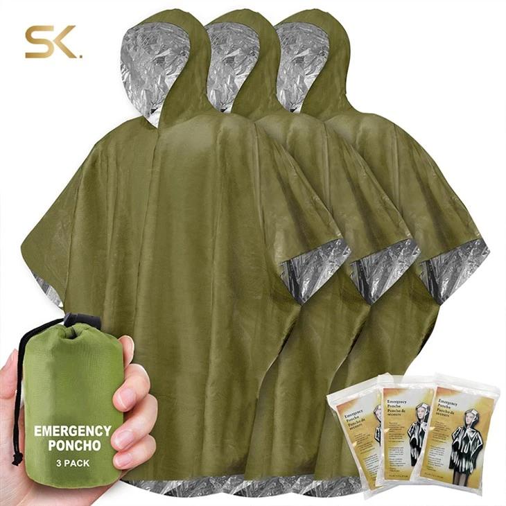 Mylar Emergency Poncho