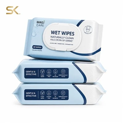 Ti sèvyèt twalèt biodégradables Flushable